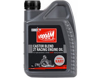 Vrooam Kart Castor Blend EVO 2T Öl - 1 Liter
