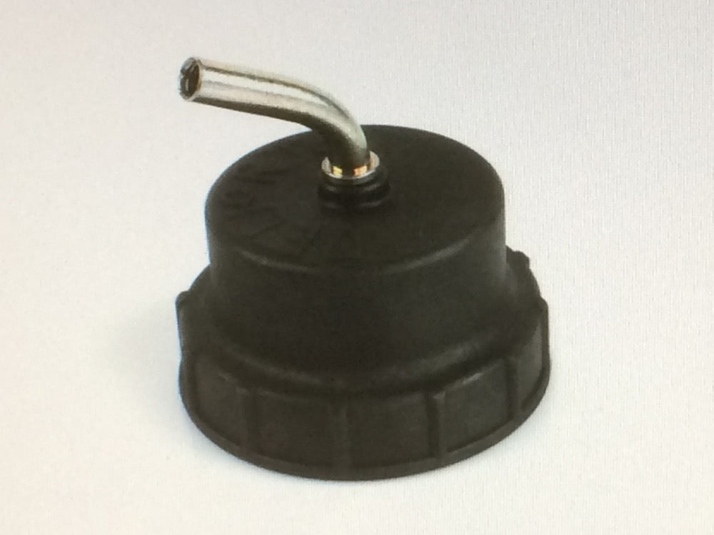 7. Rotax Max Vergaserdeckel mit Rohrbogen