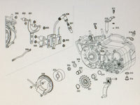 225. Maxter MXO/MXV 125ccm Anbauteile Extern Anlaufscheibe Zündung