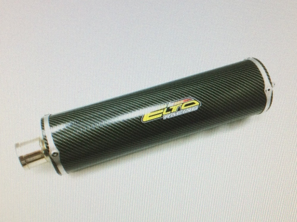 Kart TM Endschalldämpfer Elto Racing Fiber/Kevlar - kurz