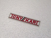 Aufkleber Tony Kart 12 x 2,5cm