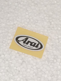 Aufkleber Arai Helmet 4,2 x 1,9cm