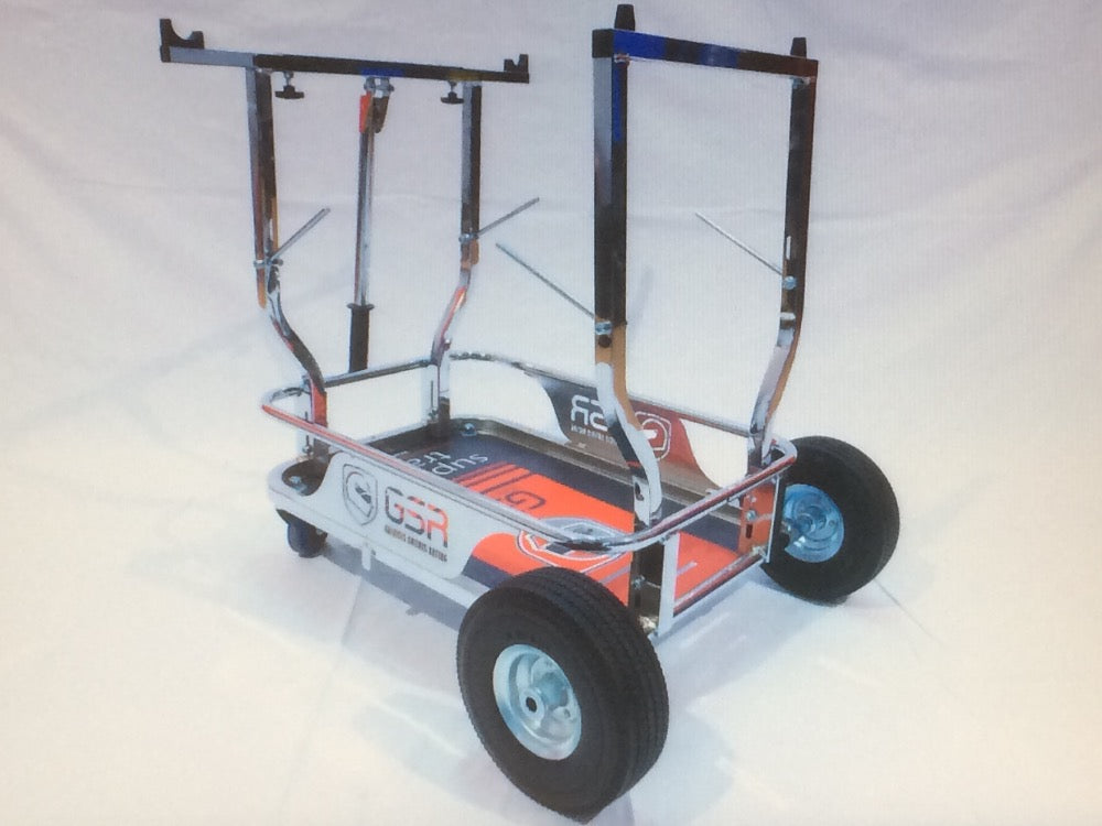 Kartwagen Professional mit Reifenhalter