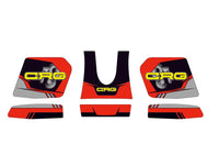 CRG Kart Benzintank Mini 2018 5L FS4 Aufkleberset