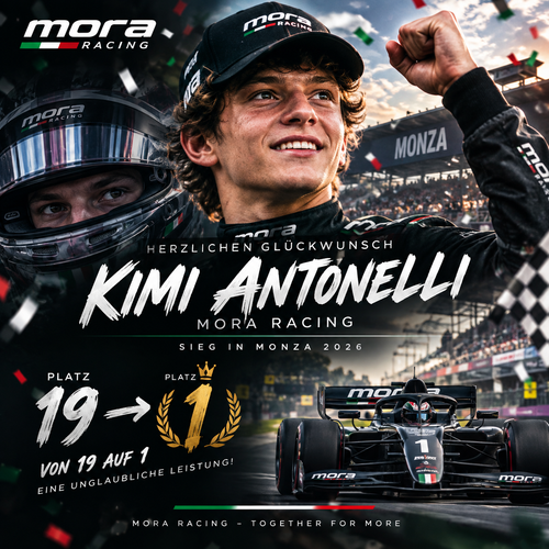 🏆 VON PLATZ 19 AUF 1 – KIMI ANTONELLI SIEGT IN MONZA!