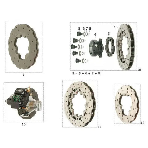 CRG Kart Bremsscheiben VEN05/V09/V10/V11