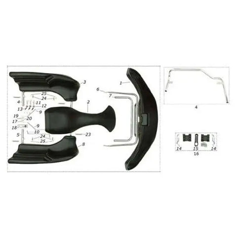 CRG Kart NA2/NA3 Spoiler CIK