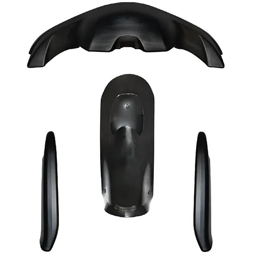 CRG Kart Spoilerset Schwarz 507/508 (ohne Halter)