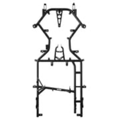 CRG Kart Rahmen KT2/4 30/30 KZ GLM V2.0 Matt-Schwarz