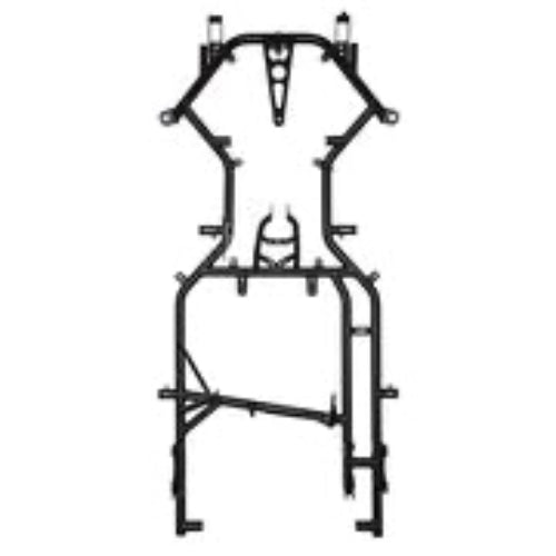CRG Kart Rahmen KT5 OK 30/32 GLM Matt-Schwarz