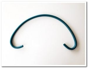 Kühlwasserschlauch Gewebeverstärkt mit 2x 180° Bogen 16mm