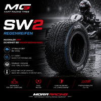 Satz MG SW2 Kart Regenreifen 4.20/6.00-5 CIK FIA