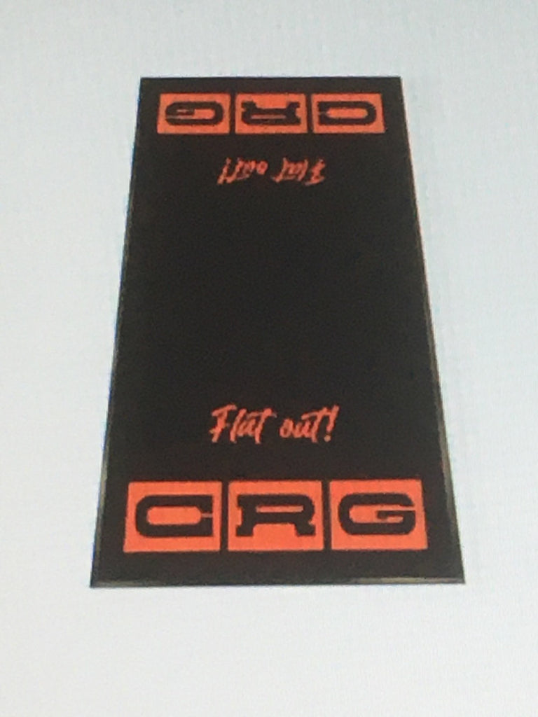 CRG Kart Teppich Flat Out 205x115cm