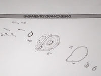 8. Modena KK2 125ccm Seegering D.35 Kupplungsgehäusedeckel