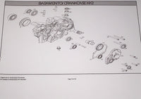 3. Modena KK2 125ccm Kupplungsgehäuse Zündungsseite