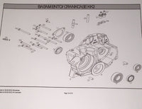 11. Modena KK2 125ccm Halterung für Prmärwellenlager