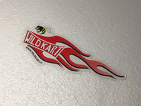 Aufkleber Wildkart 20x7cm