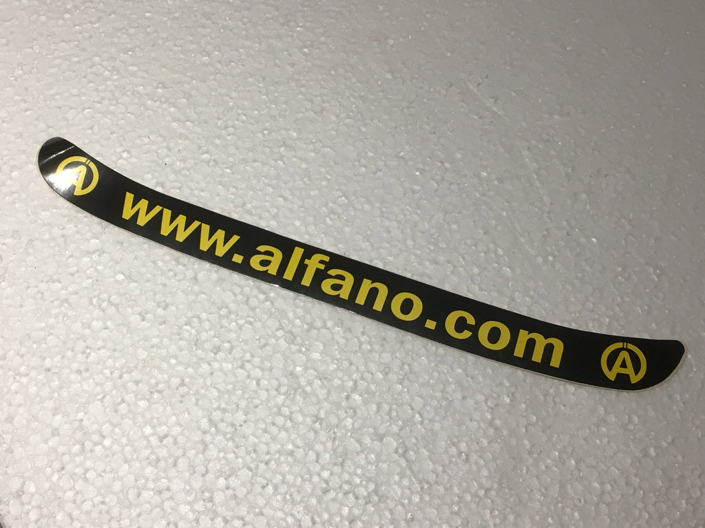 Alfano Visieraufkleber