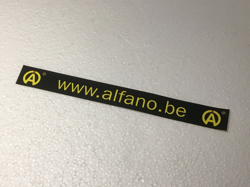 Alfano Aufkleber 27,5x3cm
