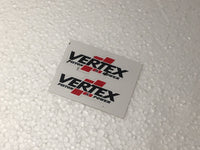 Aufkleber Vertex Piston Power 6,5x2,5cm