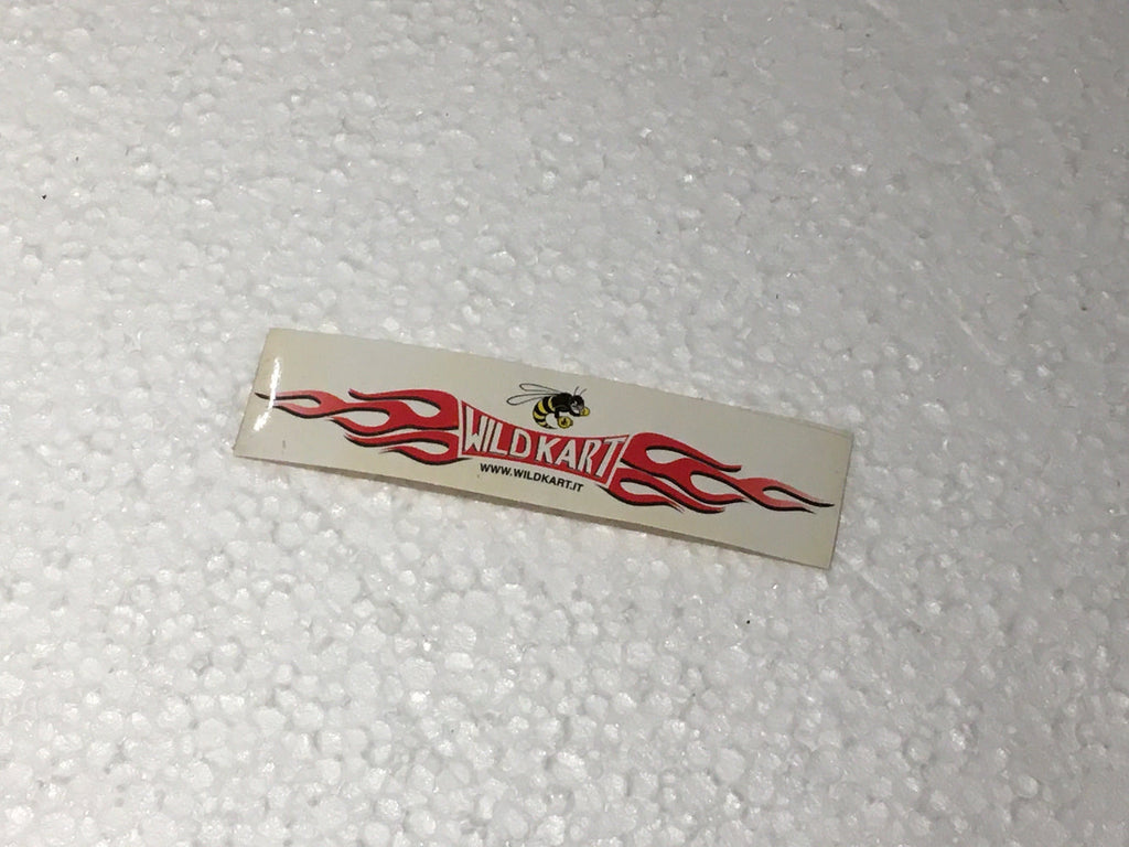 Aufkleber Wildkart 10x2,5cm