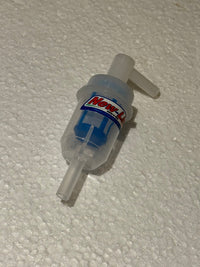 New Line Kart Benzinfilter Groß mit Kunststofffilter und 90° Anschluss