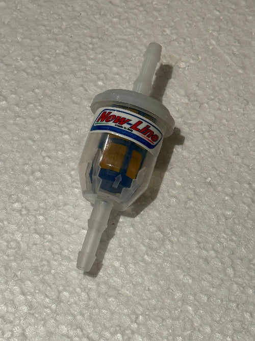 New Line Kart Benzinfilter Groß mit Kunststofffilter