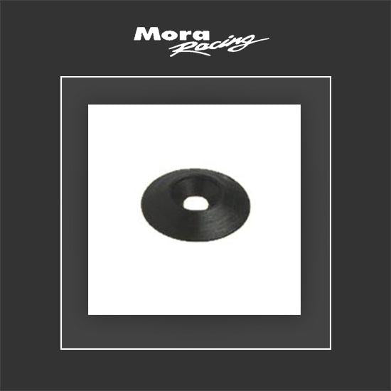 Konische Kunststoff Senkkopfscheibe Schwarz