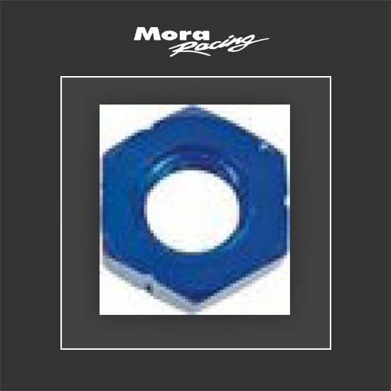 Aluminium Kontermutter Blau M8 für Spurstangengelenkkopf Kart