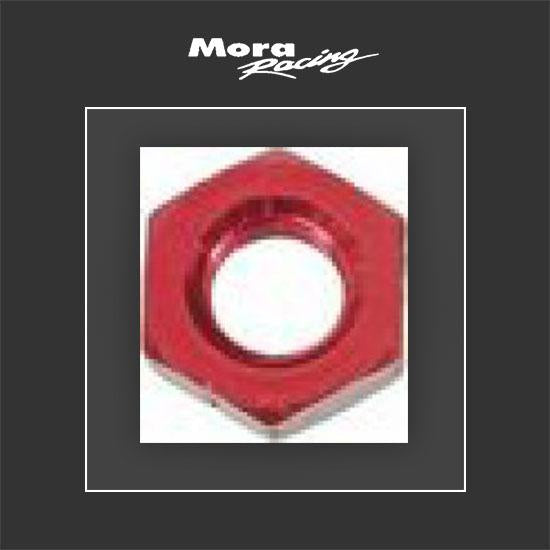 Aluminium Kontermutter Rot M8 für Spurstangengelenkkopf Kart