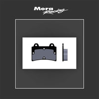 Arrow Kart Bremsbelag Satz hinten 74,8 x 54,4mm