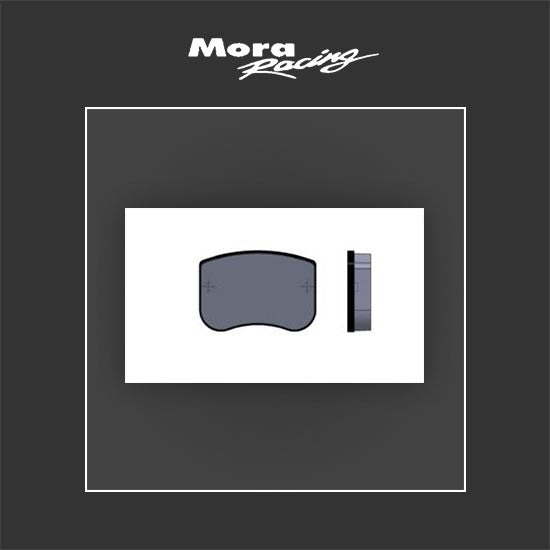 Dino Kart Bremsbelag Satz hinten 70 x 49,5mm