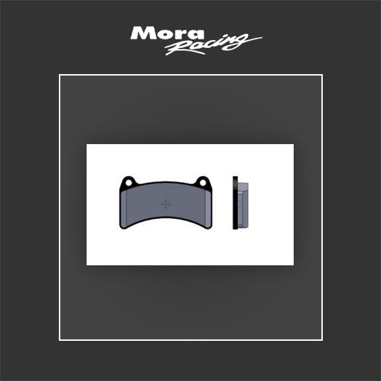 Intrepid/IPK/Orange/Rosso Corsa Kart Bremsbelag Satz hinten 80 x 46,2mm