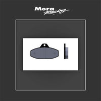 SKM/Energy/Parolin/CMP/Intrepid/EKS Kart Bremsbelag Satz hinten 89,6 x 49mm