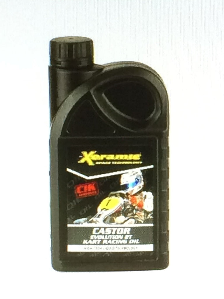 Xeramic Castor Evolution 2T Kart Racing Öl - 1 Liter