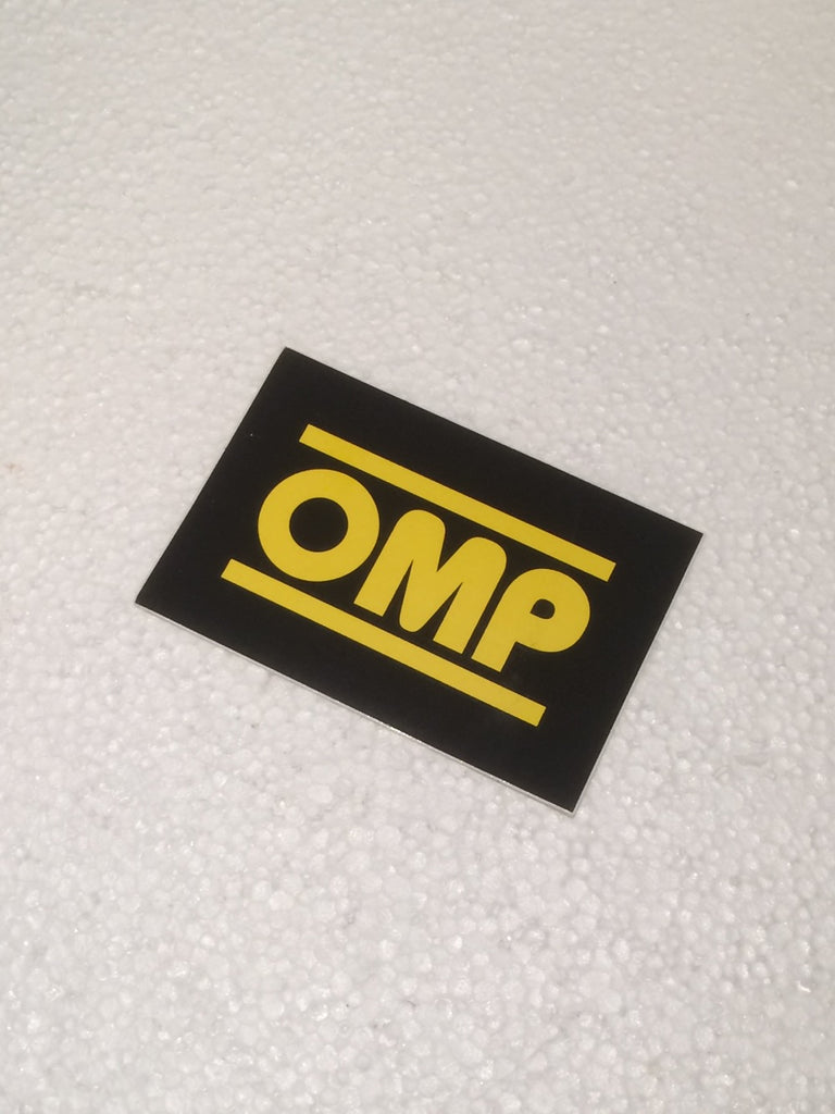 Aufkleber OMP Racing 12 x 8cm
