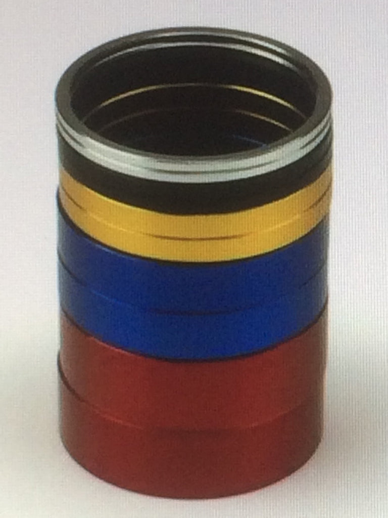 Satz Aluminium Distanzringe für Kart Radstern hinten 50mm