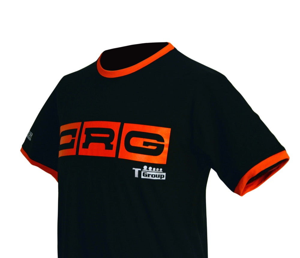 CRG Kart T-Shirt Schwarz/Orange