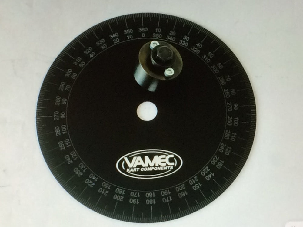 Vamec Gradscheibe zum Einstellen von PVL/ Selettra/Motoplat/Vering Zündungen Kartmotoren