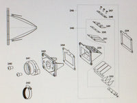 244. Maxter MXO/MXV 125ccm Dichtung Aussen Membrankasten