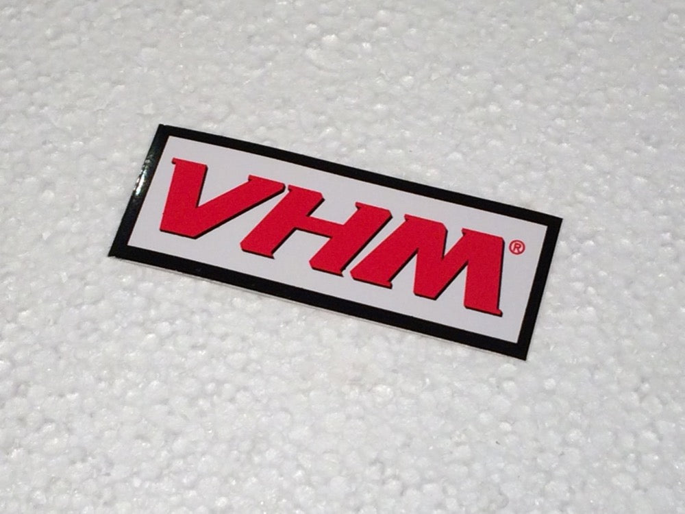 Aufkleber VHM 10 x 3,8cm