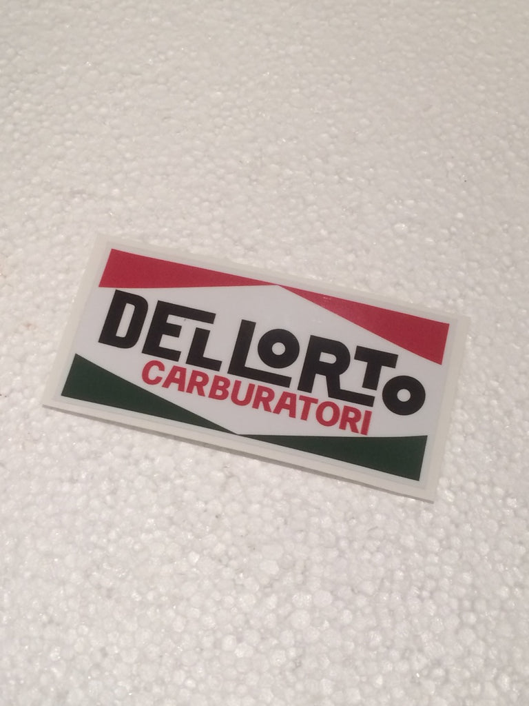 Aufkleber Dellorto Carburatori