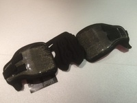 OMP Kart Rippenschutz Carbon