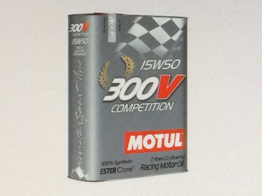 Motul 300V Vollsynthetisches 4-Takt Öl SAE 15W50 - 2 Liter