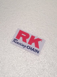 Aufkleber RK Racing Chain 9 x 5cm