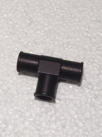 Aluminium T-Stück Verbinder 17mm Schwarz für Kart Kühlwasserschlauch