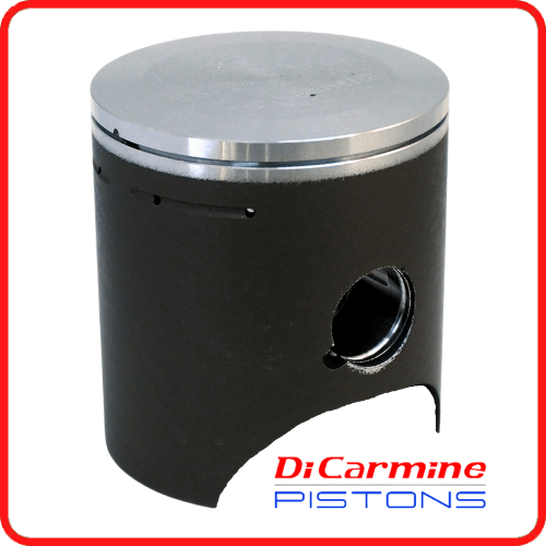 Kart TM Semi Flat Flachbodenkolben 125ccm KZ Di Carmine mit Racing Beschichtung