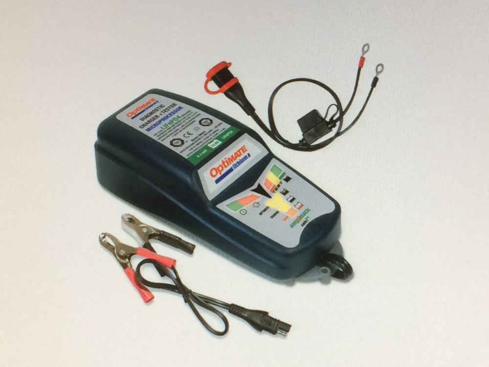 13. Rotax Max 125ccm Batterieladegerät Optimade für Lithium Batterie