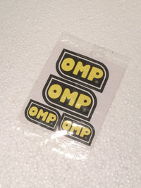 Aufklebersatz OMP Racing 13 x 10cm