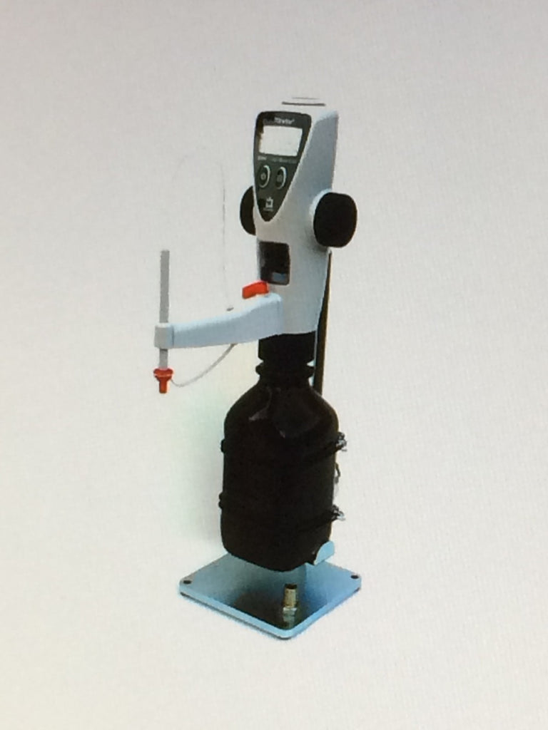 Digitale Bürette zum Kontrollieren des Brenraumvolumens